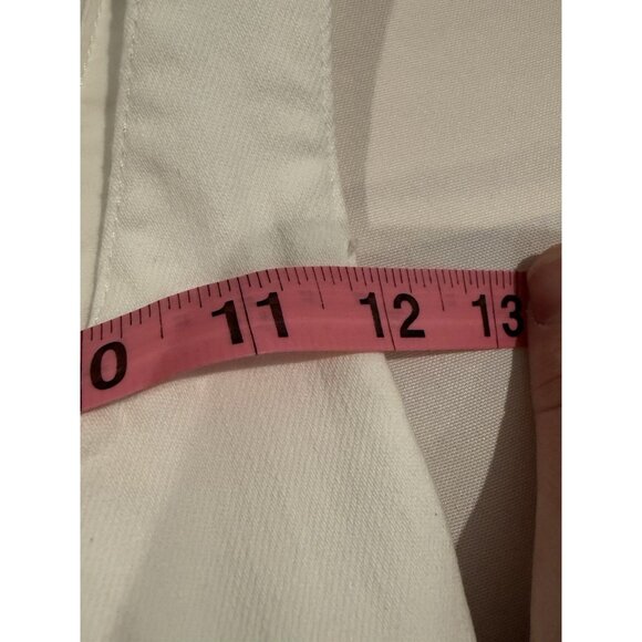 Alice + Olivia Women's White Chels Corset Denim Jumpsuit Size 25 - Picture 4 of 6